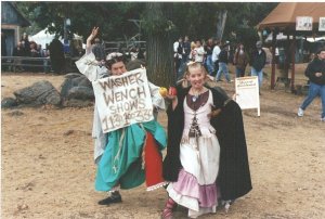 That tree there.  They one right between these two lovely ladies (photo by Eric Knight).